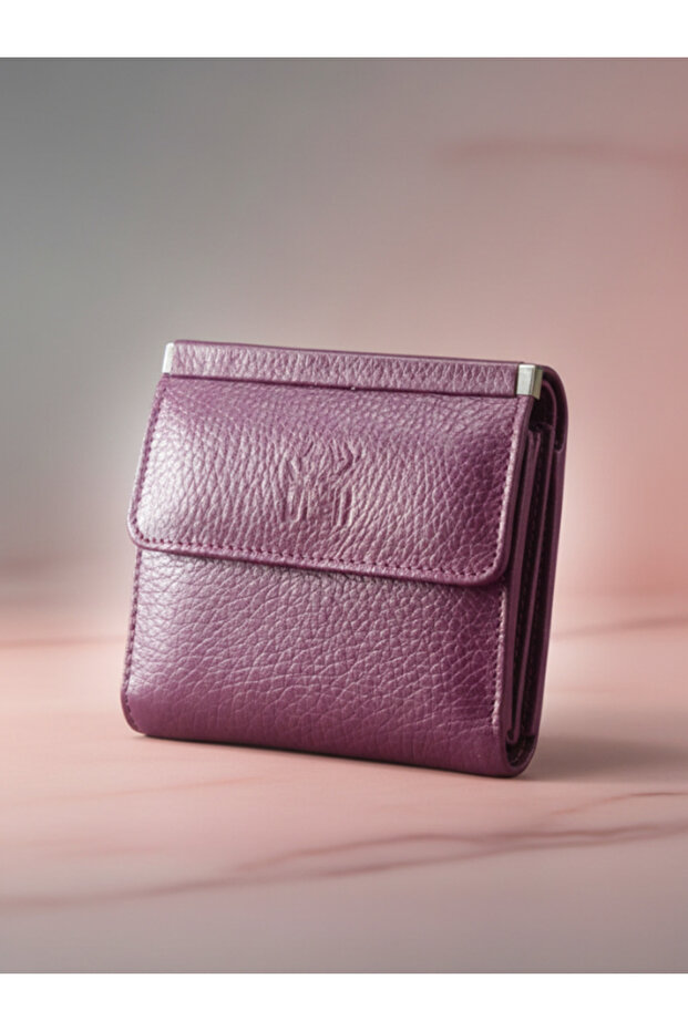 Genuine Leather Juno Model Magic Women's Wallet, Size That Fits in Every Bag, Mother's Day Gift