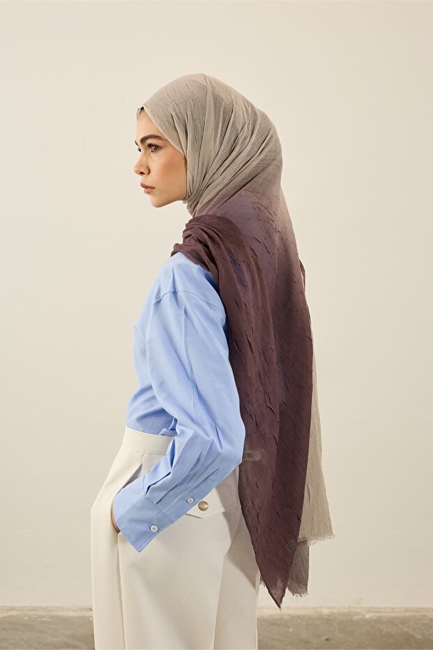 شال أيا كراش بنمط متدرج الألوان - 3