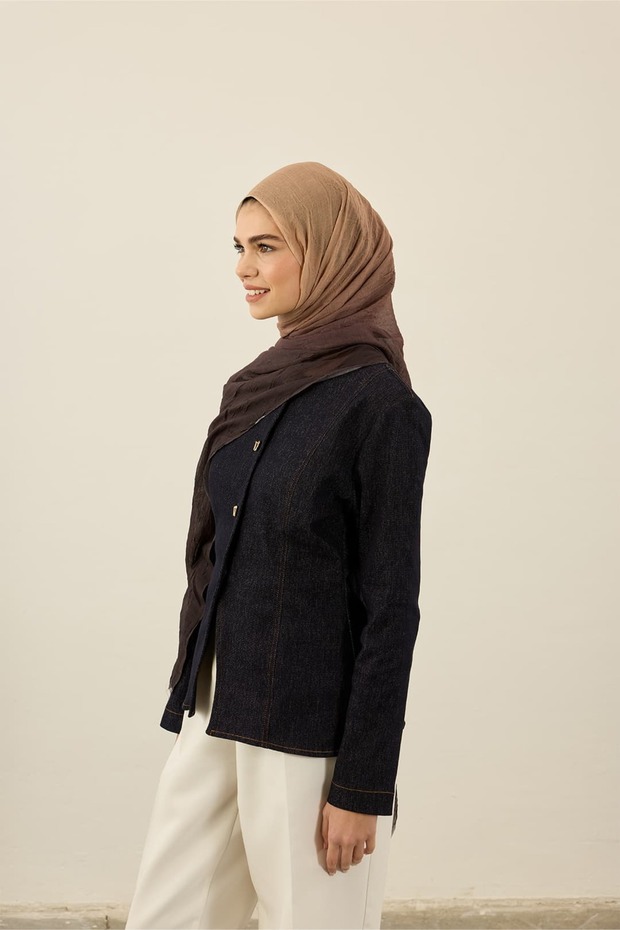 شال أيا كراش بنمط متدرج الألوان - 1