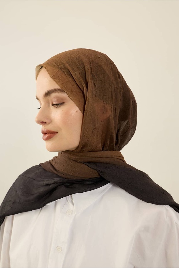 شال أيا كراش بنمط متدرج الألوان - 1