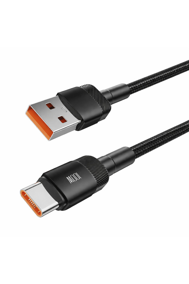General Mobile Era 50 Uyumlu 100W Hızlı Şarj Type-C-Usb-C Örgü Data Kablosu - 2