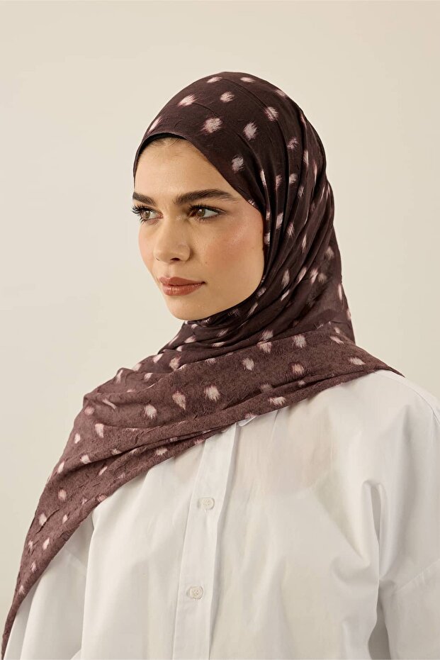 Bambi Pattern Aya Kras Shawl - 2