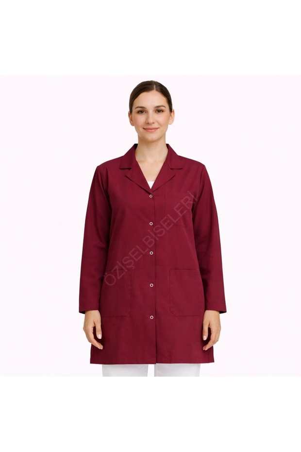 Women's Doctor Nurse Lab Coats Stylish Durable and Comfortable Work Clothes (4 Colors)
