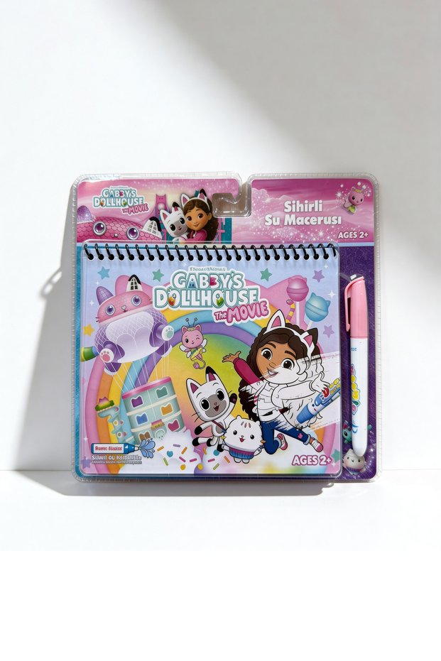 Gabby's Dollhouse the Movie Magic Coloring Book Water Painting