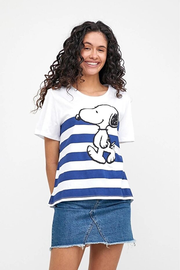 Women's Oversized Crew Neck Short Sleeve T-Shirt
