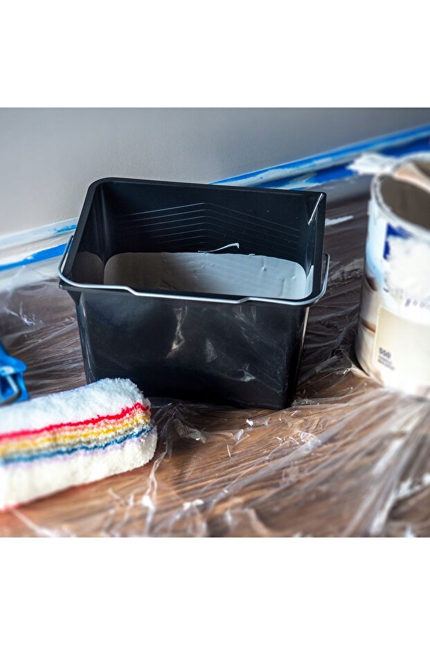 Paint Bucket 8 L Rectangular Buckets 6 pcs - 5