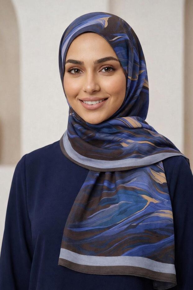 Cotton Silk Shawl - 70 X 180 - 06302-09