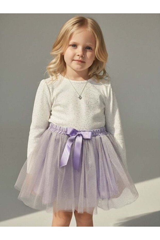 Girl's Glittery Tutu Skirt