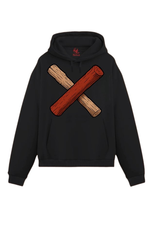 Wood X – Design Sweatshirt / Hoodie (Optional)