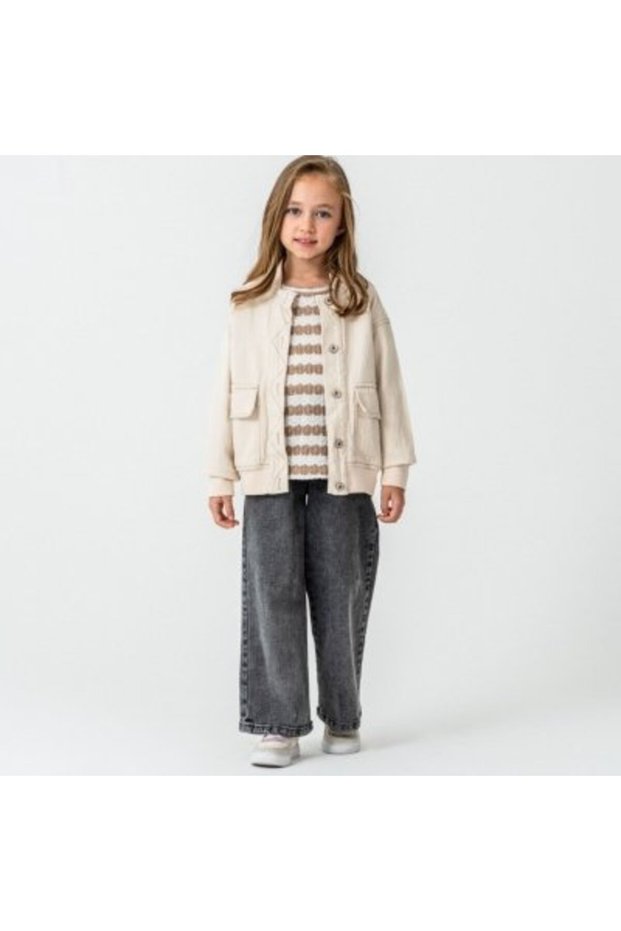 Girls' Zigzag-Detail Triple Set