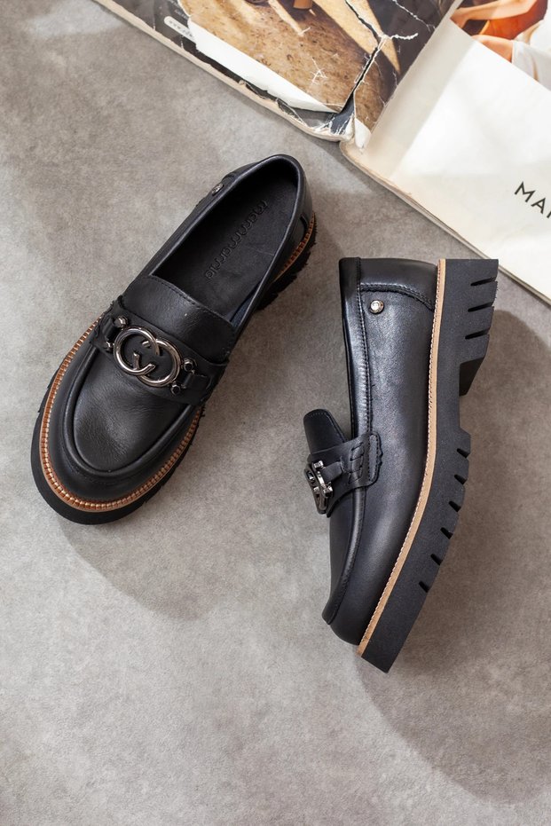 Mammamia Genuine Leather Casual Shoes