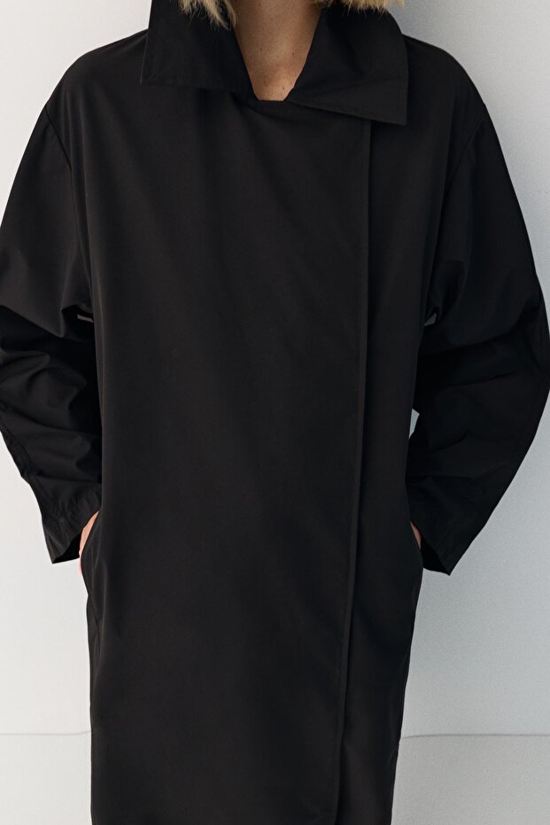 Oversize hafif trençkot - 4