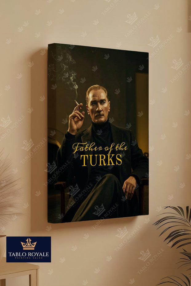 Atatürk Kanvas Tablo