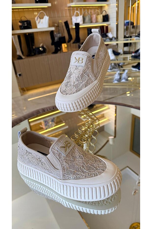 Imported t Sheer S Glittery Model Women's Shoes 1053-00