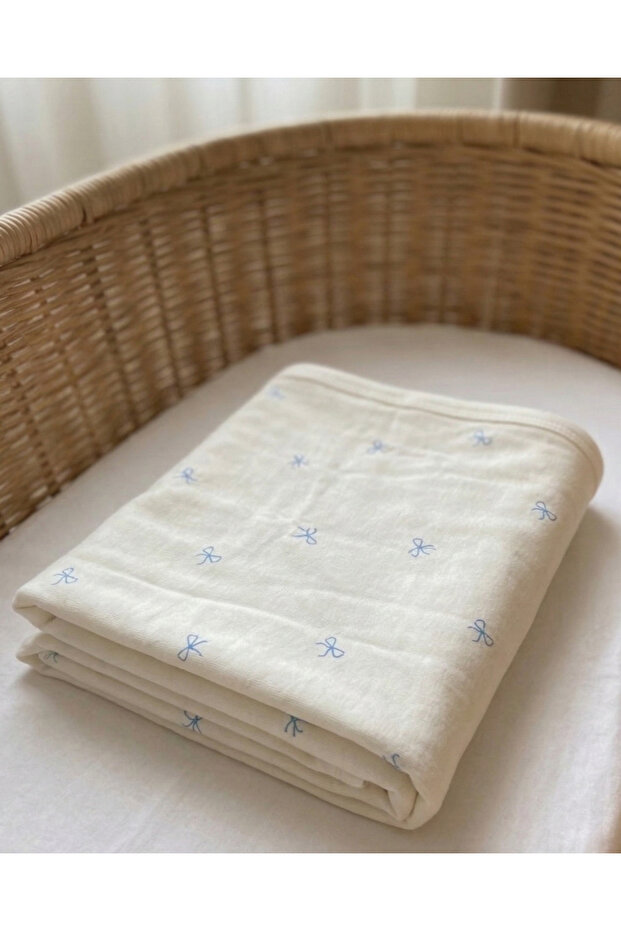 Blue Bows Penye Battaniye - 2