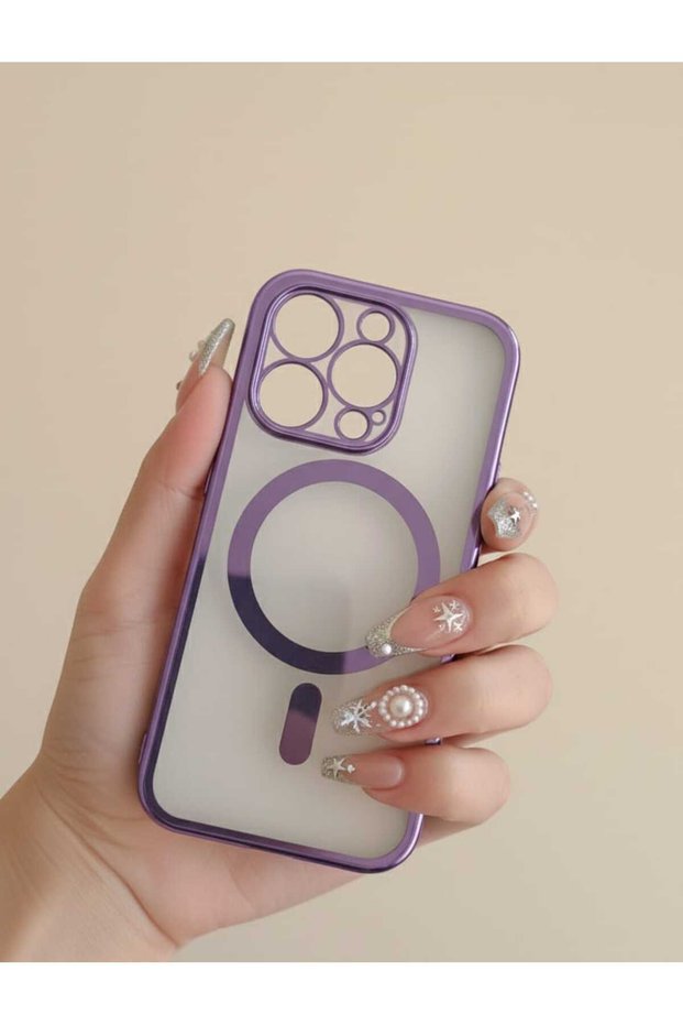 Iphone 13 pro max purple magsafe case model
