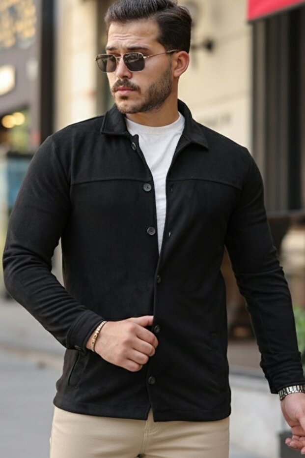 Janes Buttoned Basic Jacket - 1