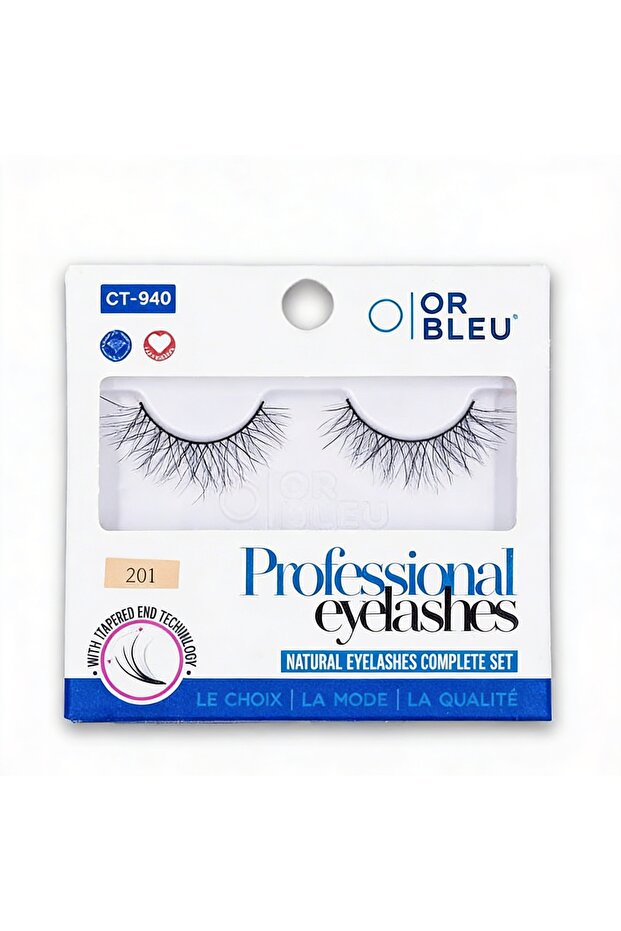Professional Eyelashes CT-940 Series, Styles 201-204