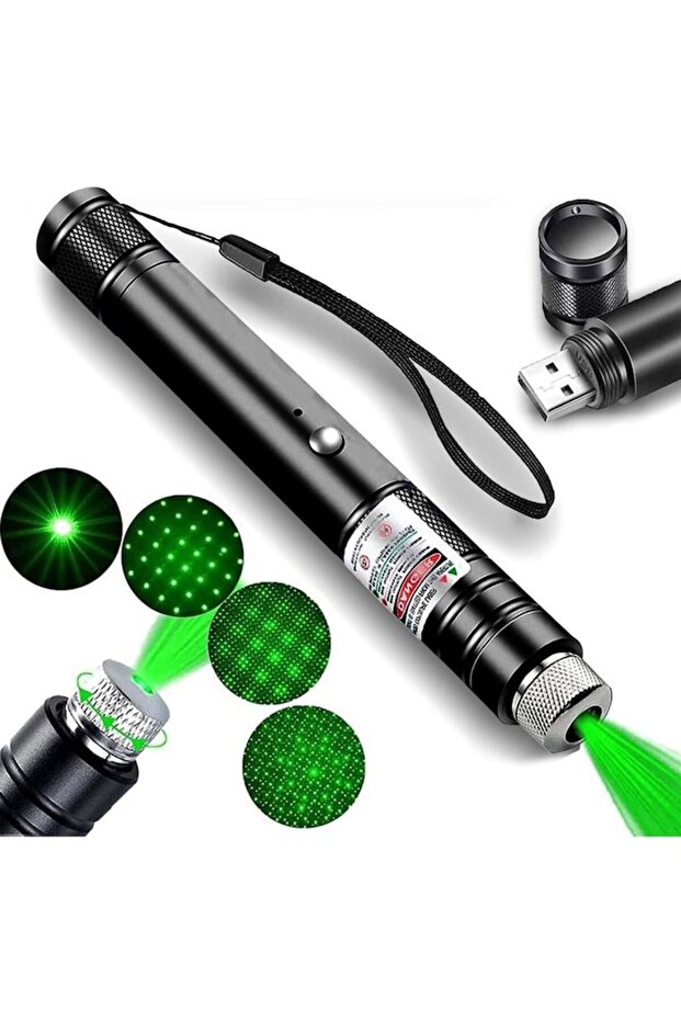 Indicator laser verde puternic - 8