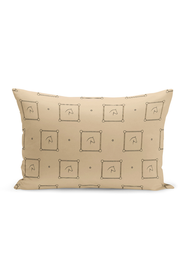 Classic Horse Series Double Sided Digital Printed Throw Pillow Cover (Horse)