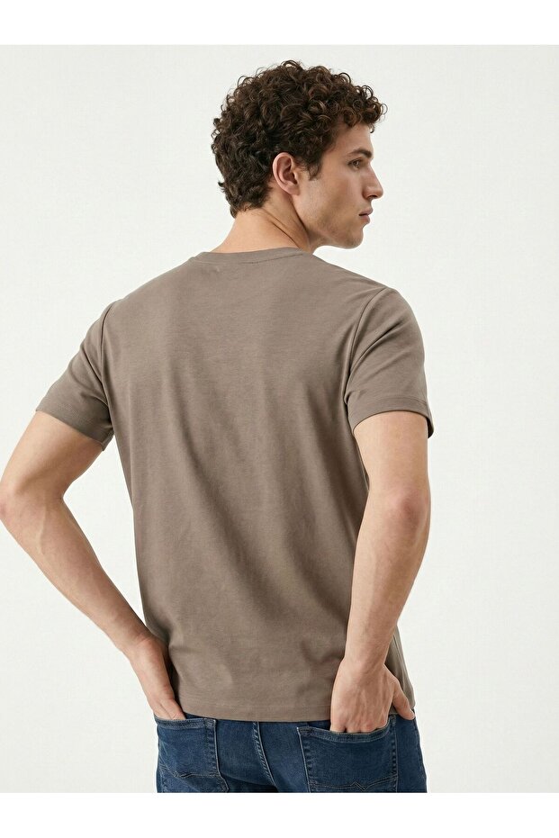 Regular Fit Erkek Tshirt K.kol - 4