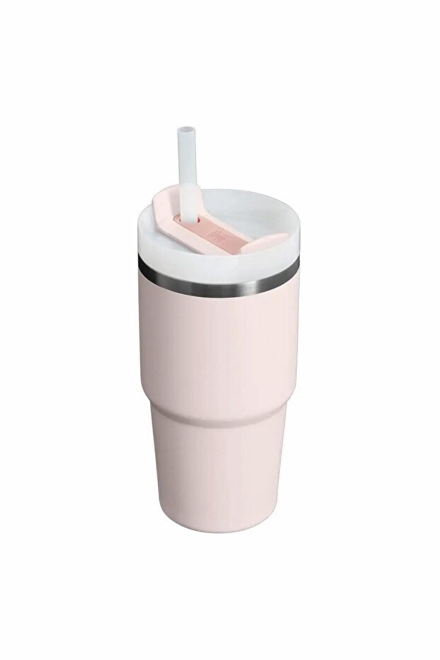 Thr Quencher H2.O Flowstate™ Tumbler Pipetli Termos Bardak 0.59 Lt / 20Oz Pembe 10-10826-303 - 2