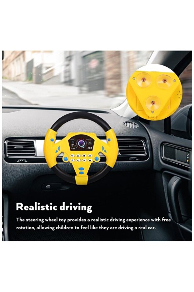 1pc Kids Simulated Driving Controller - 2