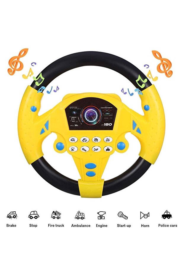 1pc Kids Simulated Driving Controller - 1