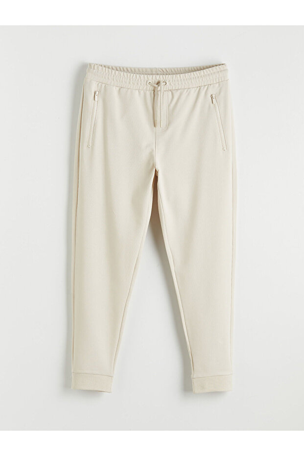 Güli̇s Gi̇yi̇m'Den Beige Standard Fit Men's Sweatpants