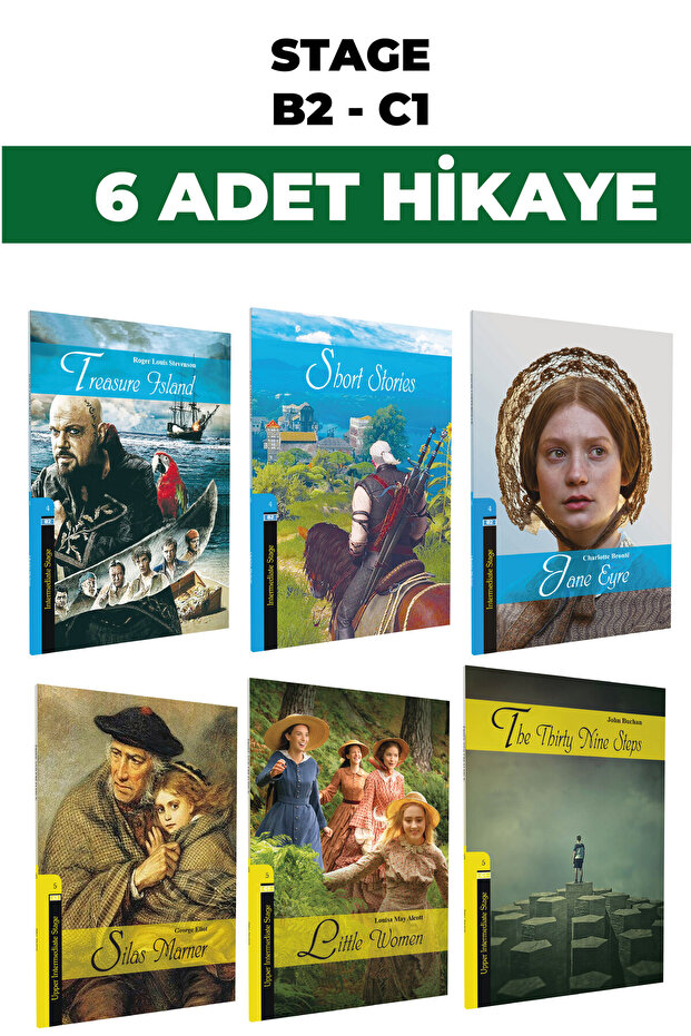 English Story (B2-C1) a Total of 6 Books at the Level