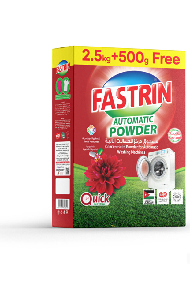 Detergent Powder Automatic Machien Red Rose 2500 g+ 500 g