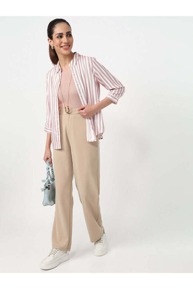 Female Shirt Shirt Pink