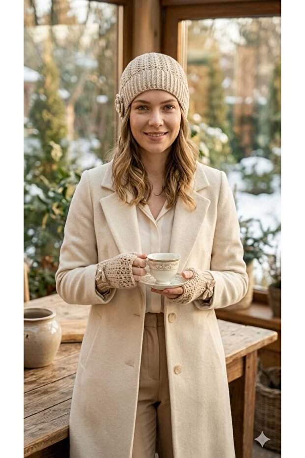 ŞIK GÖRÜNÜM EL ÖRMESİ BERE VE ELDİVEN - 2