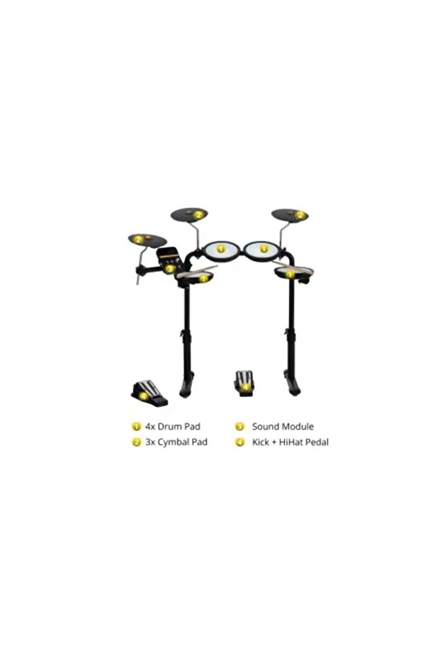 Set de tobe electronice DD-250E - 2