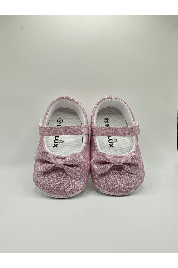 Glittery Lux Ballet Flats Baby Girl Shoes