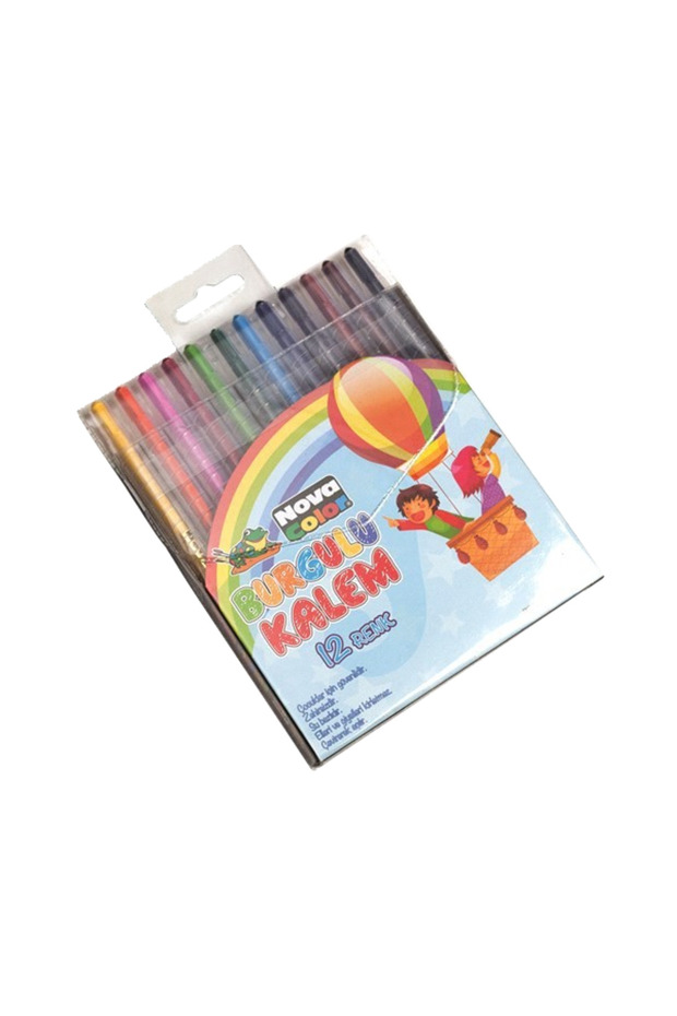 Mum Pastel Paint Erasable Round 12 Colors Nc-2122