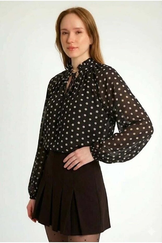 PUANTİYELİ BLUZ - 2