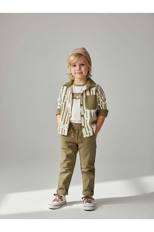Boy's Design Triple Trouser Suit