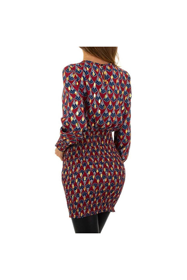 Rochie Voyelles B066 multicolor, - 2