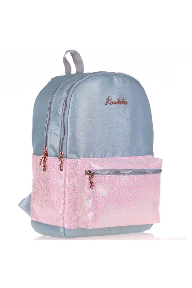 Backpack Amazıng B Letter-Grey K1575