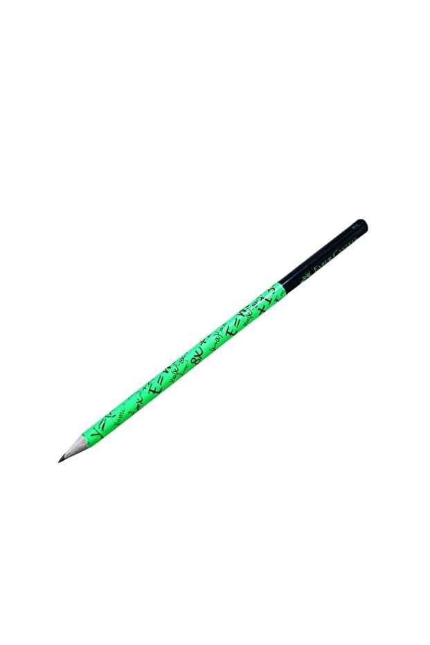 Geometry pencil hb-neon green
