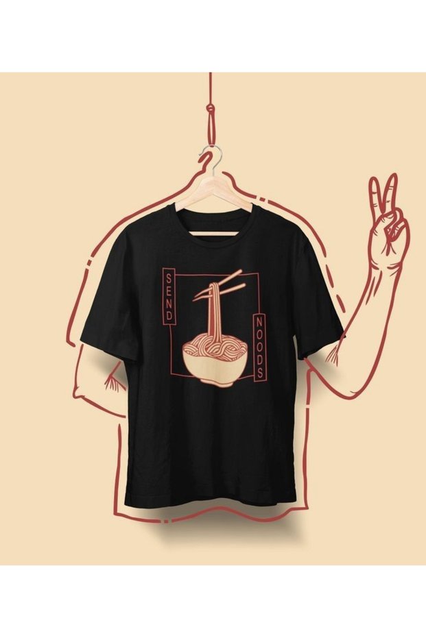 Send Noods Printed T-Shirt, Premium Quality Unisex Kids / Adults (with Surprise Gift)