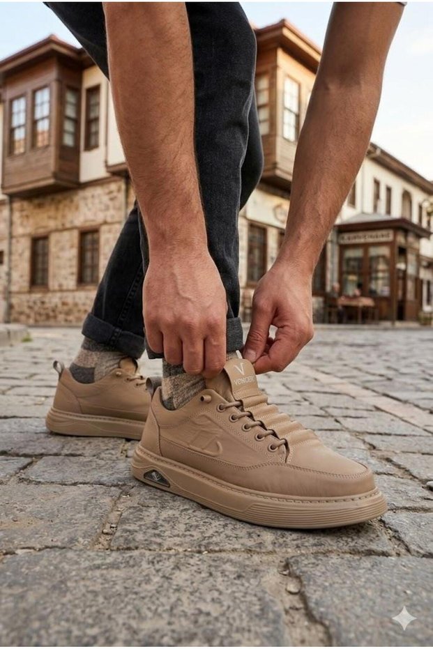 E327 Comfortable Lightweight Linen Rubber Laced Casual Sneakers Men's Sports Shoes