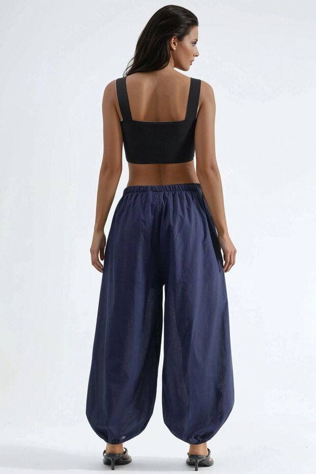 BUSEM Lastik Bel Balon Pantolon - 3