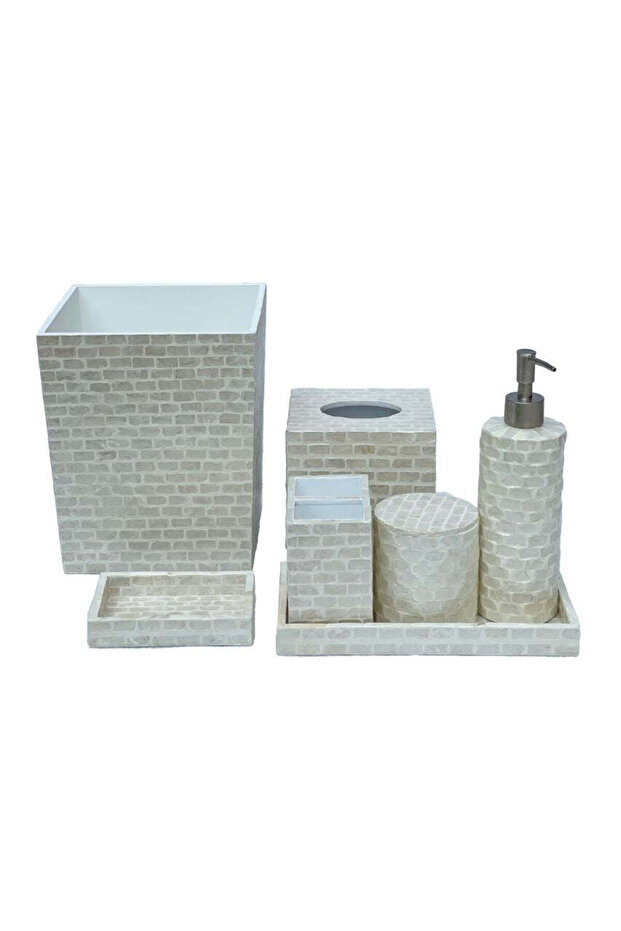 Prestij Sedefli Banyo Seti - 7