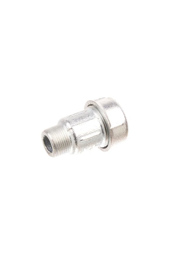 Galvanized socket, external thread, 3/8' connection