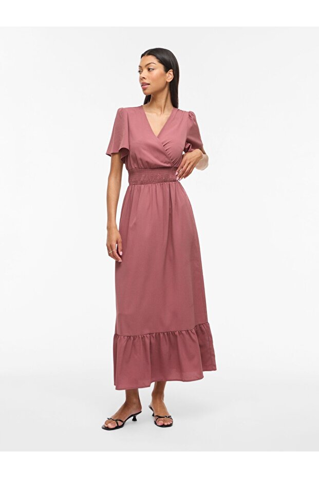 Maxikleid VIMATHILDE Kurzärmeliges - 5