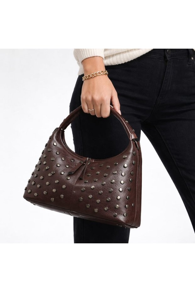 Women's Studded Detail Medium Size New Stylish Model