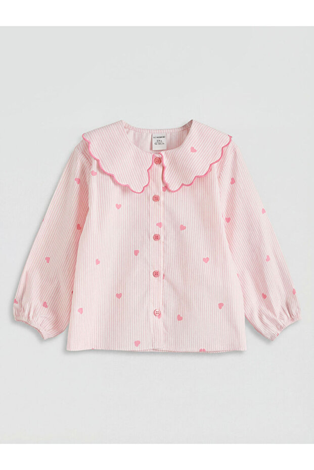 Quality Pieces from Çelebi Store Bebe Roba Collar Girl's Shirt