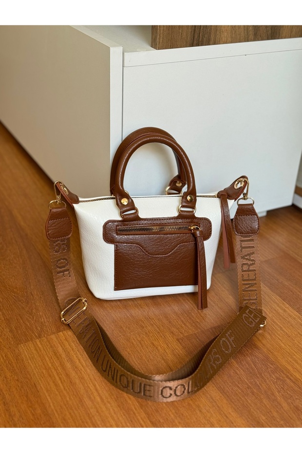 Daily Small Size Women's Hand and Shoulder Bag Piece Set